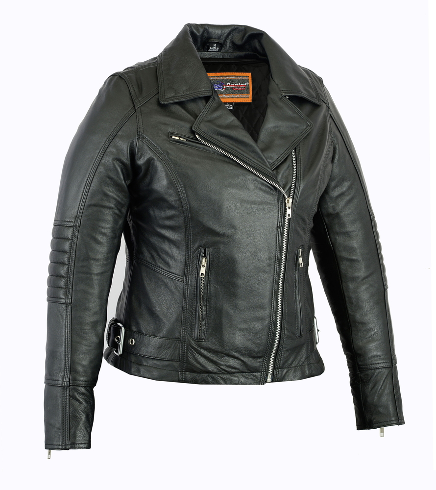 Daniel Smart DS835 Soft Premium Drum Dyed Motorcycle Jacket