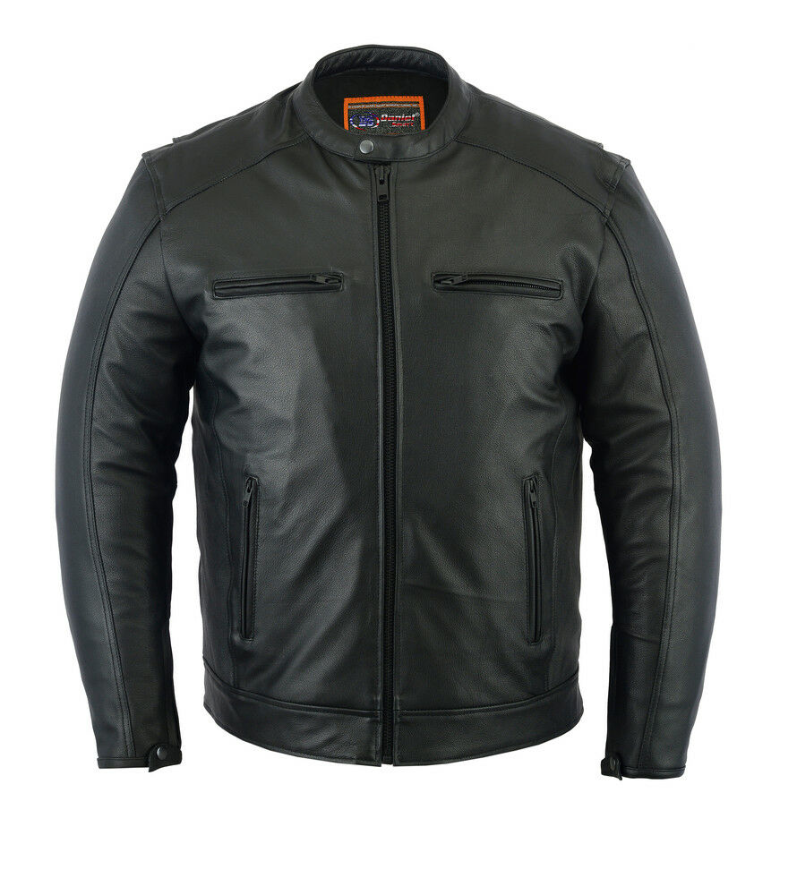 Men Lightweight Cruiser Moto Jacket with high performance insulated ...