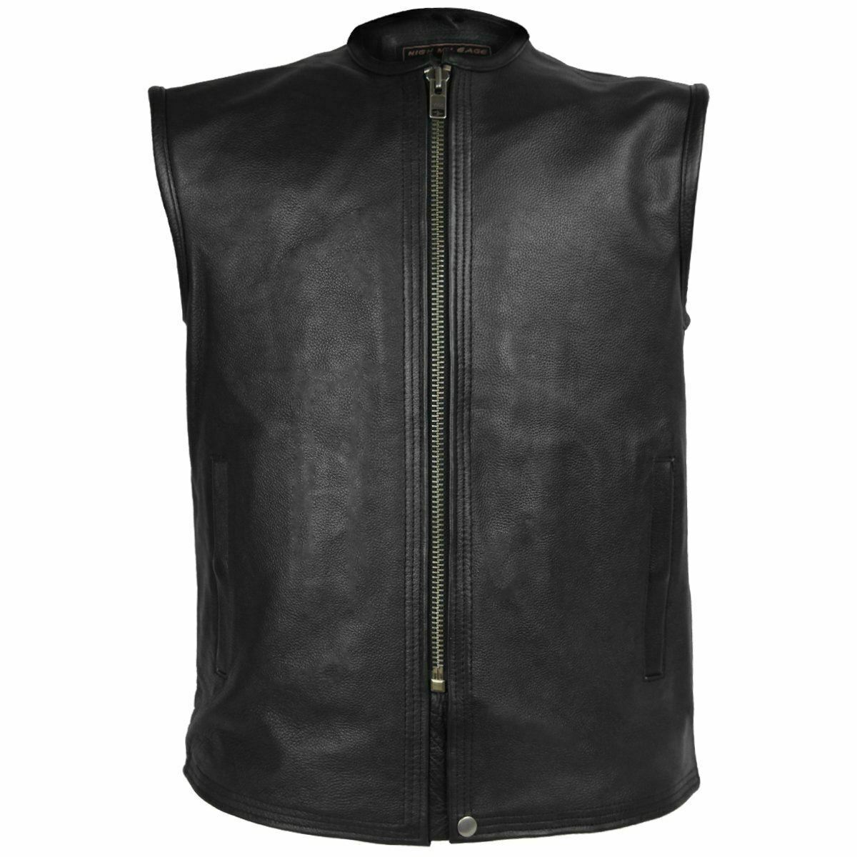 Vance Leather HMM932 Concealed Premium Cowhide MC Vest