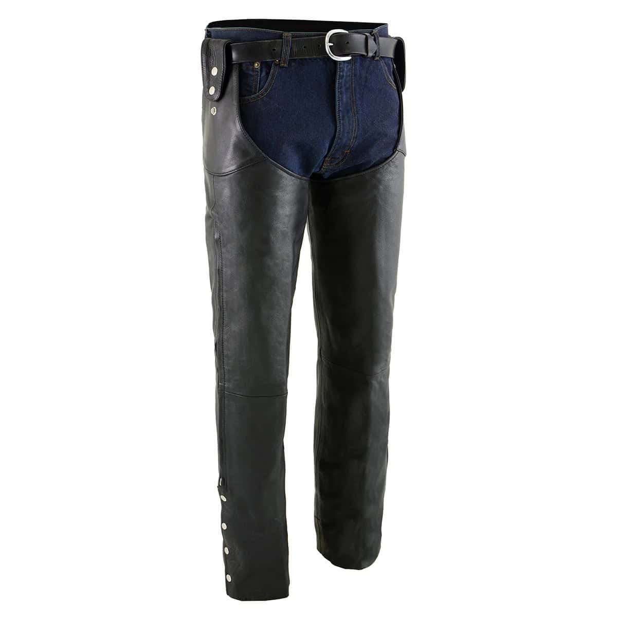 Milwaukee Leather SH1198 Belt-Less Side Snap Chaps